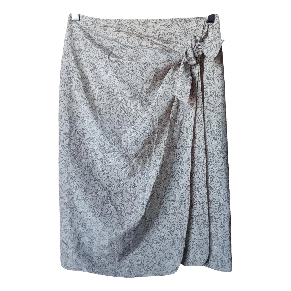 Max Mara Jupe mi-longue en soie